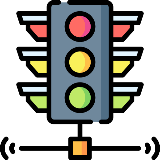 信号機 Special Lineal color icon