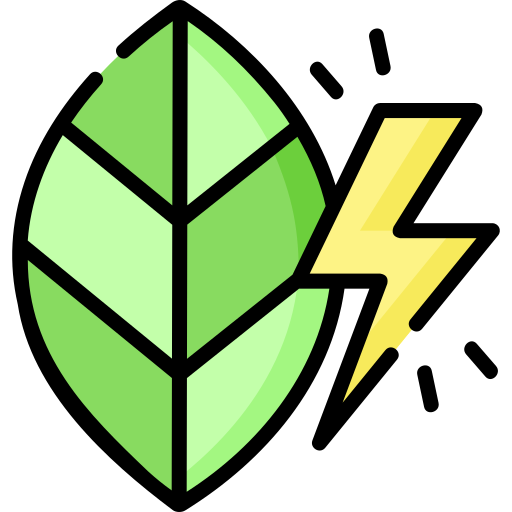groene energie Special Lineal color icoon