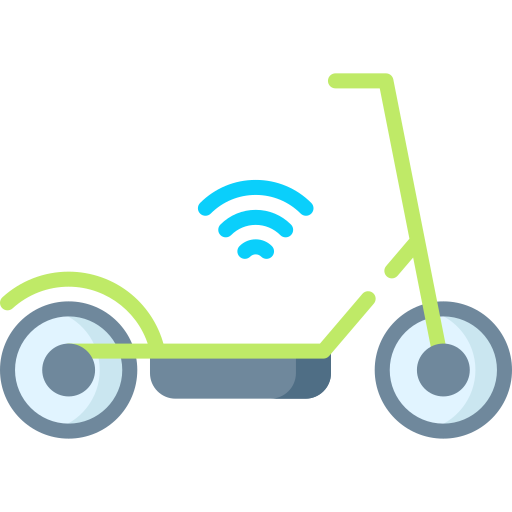 Electric scooter Special Flat icon