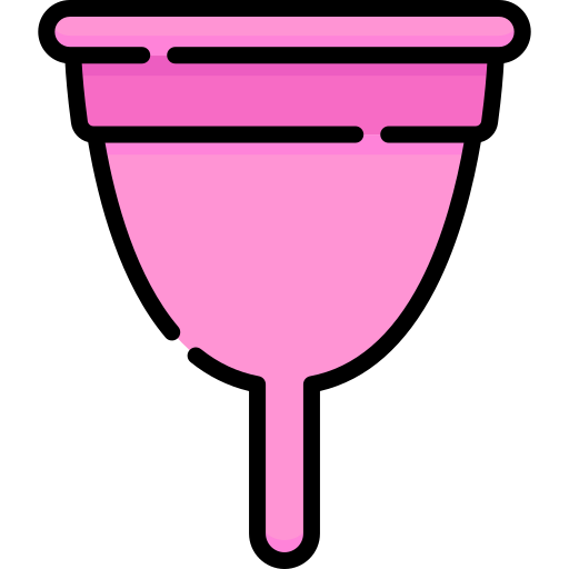 menstruatiecup Special Lineal color icoon