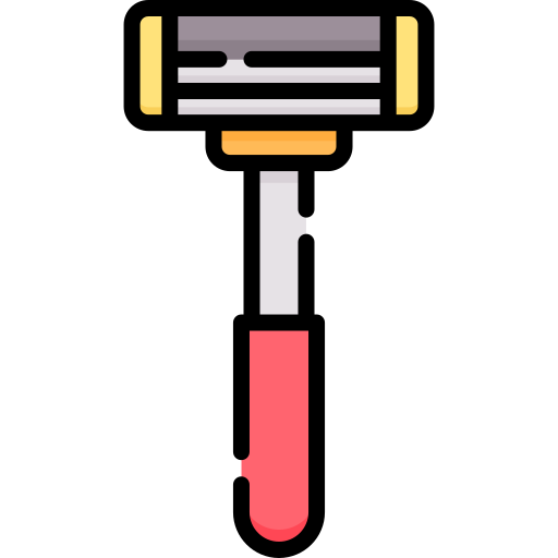 cuchilla de afeitar Special Lineal color icono