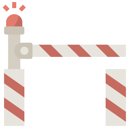 Barrier Surang Flat icon
