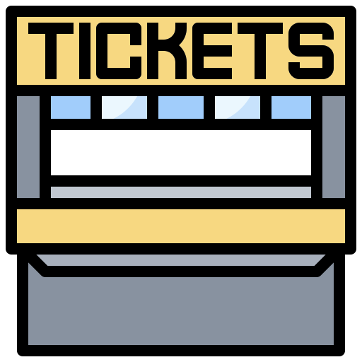 biglietteria Surang Lineal Color icona