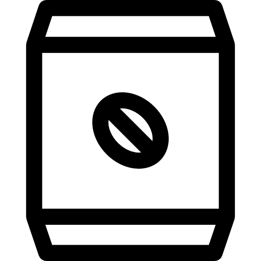 Coffee bag Basic Rounded Lineal icon
