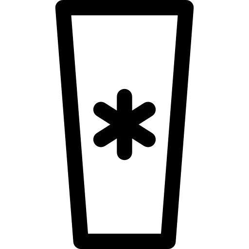 caffè ghiacciato Basic Rounded Lineal icona