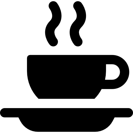コーヒーカップ Basic Rounded Filled icon