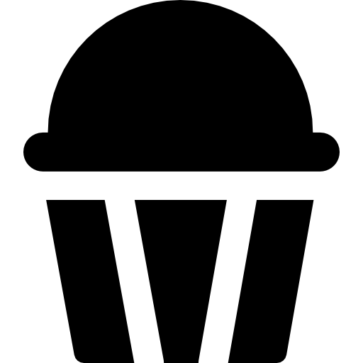 muffin Basic Rounded Filled icon