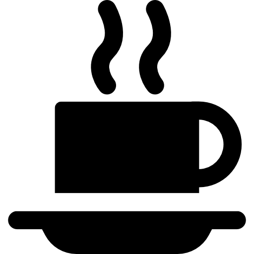 Coffee cup Basic Rounded Filled icon