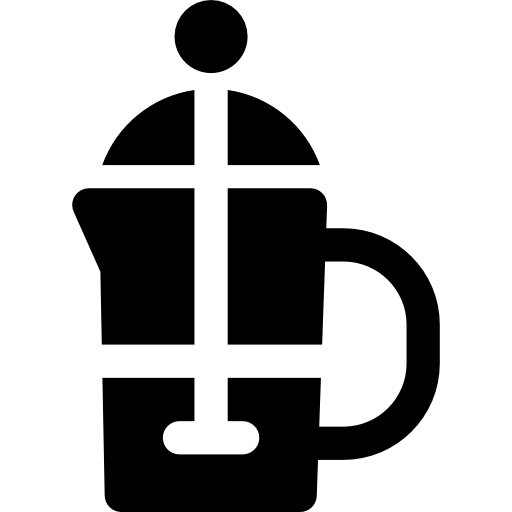 francuska prasa Basic Rounded Filled ikona