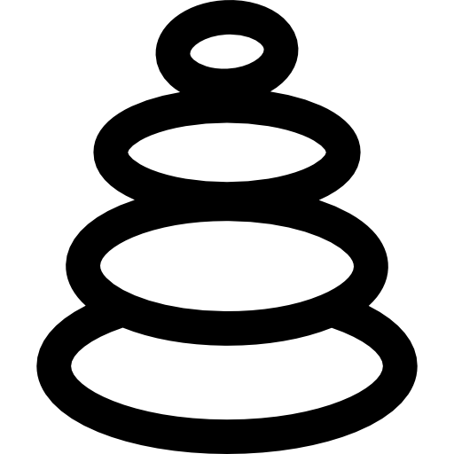 kamienie Basic Rounded Lineal ikona