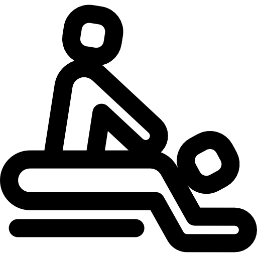 massaggio Basic Rounded Lineal icona