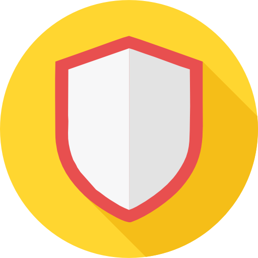 Shield Icon monk Flat icon
