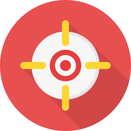 Target Icon monk Flat icon