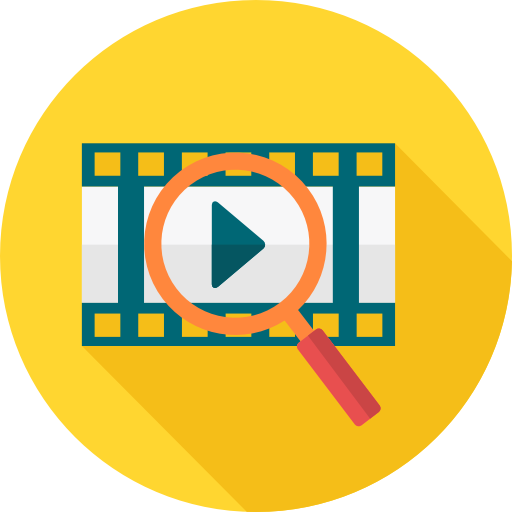 Video search Icon monk Flat icon