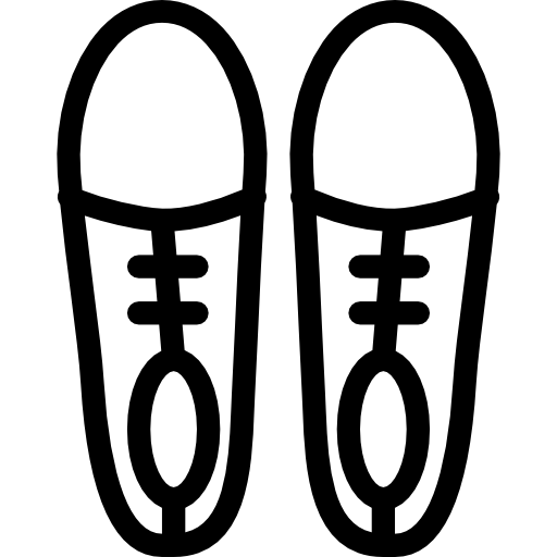 zapato Pixel Perfect Lineal icono
