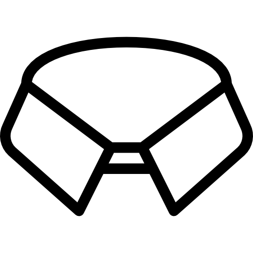 kołnierz Pixel Perfect Lineal ikona