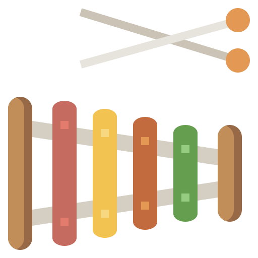 Xylophone Surang Flat icon