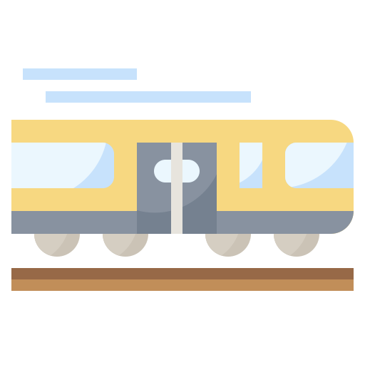 Train Surang Flat icon