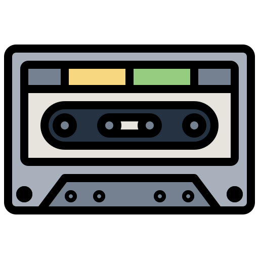 Cassette Surang Lineal Color icon
