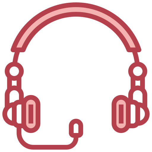 Headphones Surang Red icon