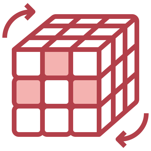 Рубик Surang Red иконка