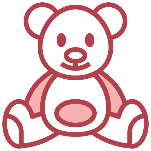 плюшевый медведь Surang Red иконка