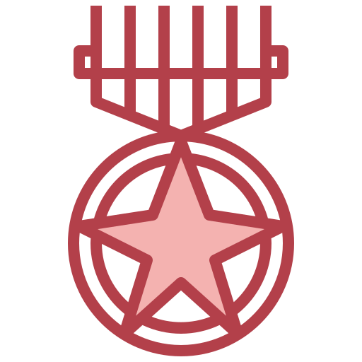 medal Surang Red ikona