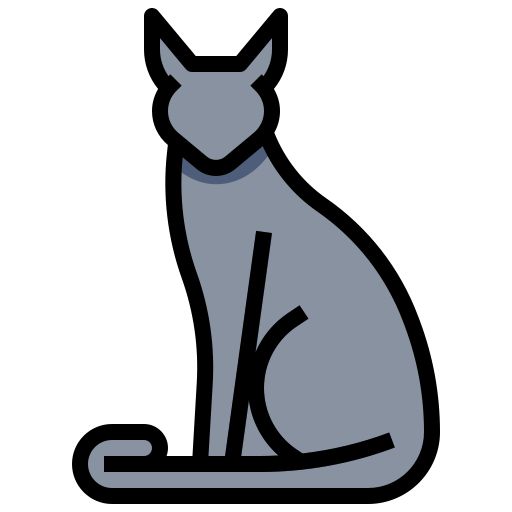Cat Surang Lineal Color icon