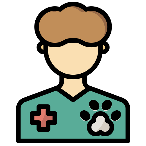 Veterinary Surang Lineal Color icon