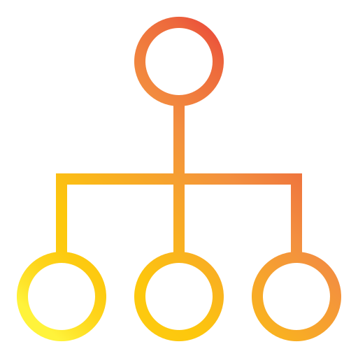 Diagram Generic Gradient icon