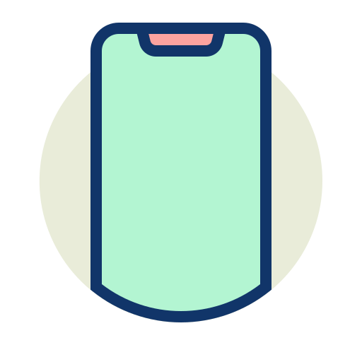 Мобильный Generic Outline Color иконка