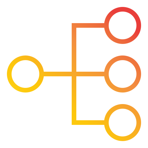 diagram Generic Gradient ikona