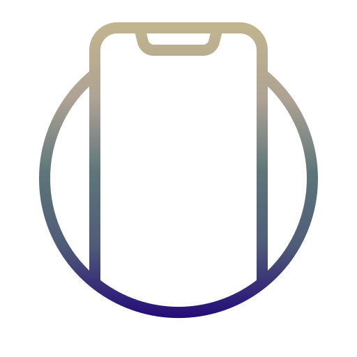 mobiel Generic Gradient icoon