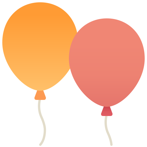 luftballons Amethys Design Flat icon
