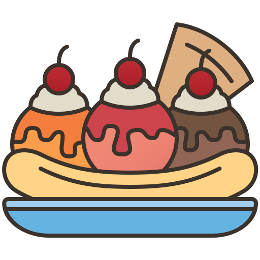 Ice cream Amethys Design Lineal Color icon