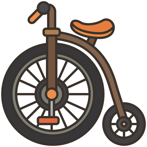 bicicletta Amethys Design Lineal Color icona