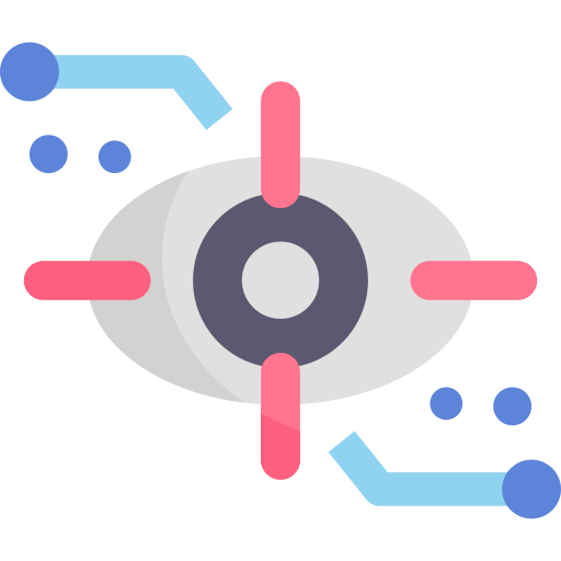 retina Kawaii Flat icono