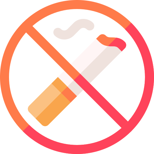 dejar de fumar Basic Rounded Flat icono