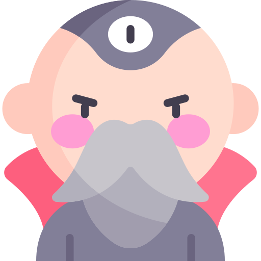 Wizard Kawaii Flat icon