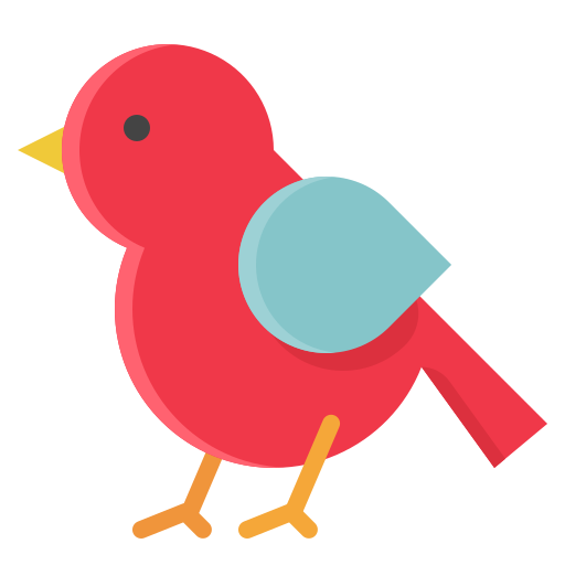 pájaro Generic Flat icono