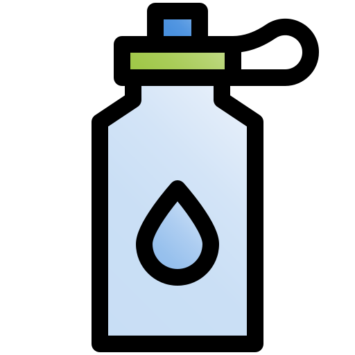 Бутылка с водой Fatima Lineal Color иконка