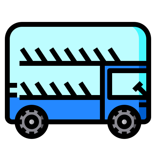 autobús Catkuro Lineal Color icono