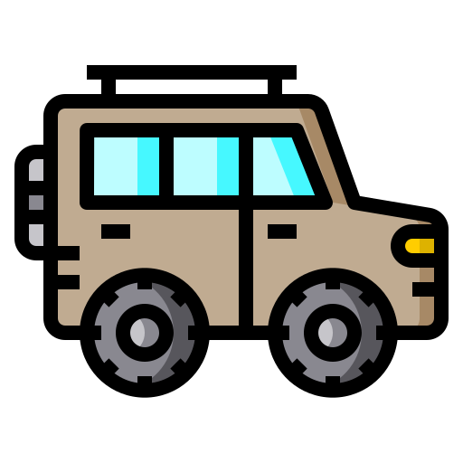 Jeep Catkuro Lineal Color icon