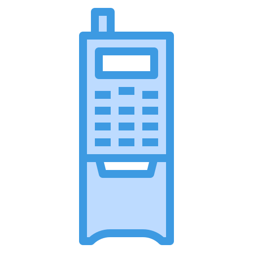 Mobile phone itim2101 Blue icon