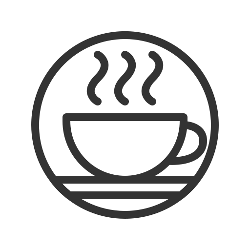 tazza di caffè Generic Detailed Outline icona