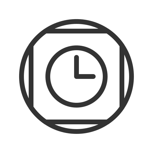 시계 Generic Detailed Outline icon