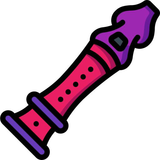 recorder Basic Miscellany Lineal Color icon