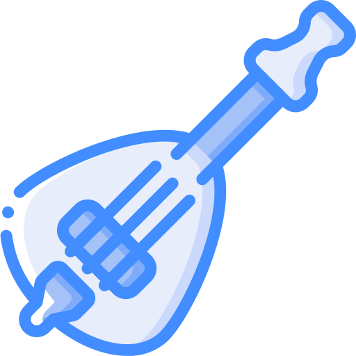 mandoline Basic Miscellany Blue icon