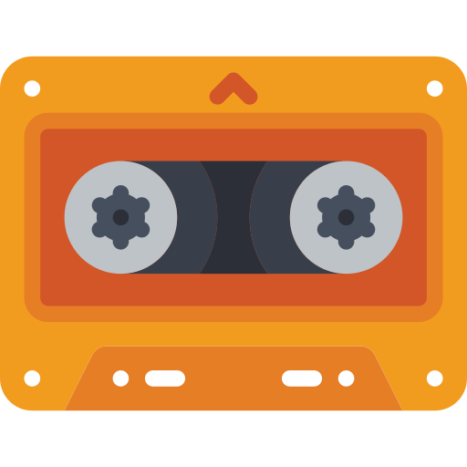 cassette Basic Miscellany Flat Icône