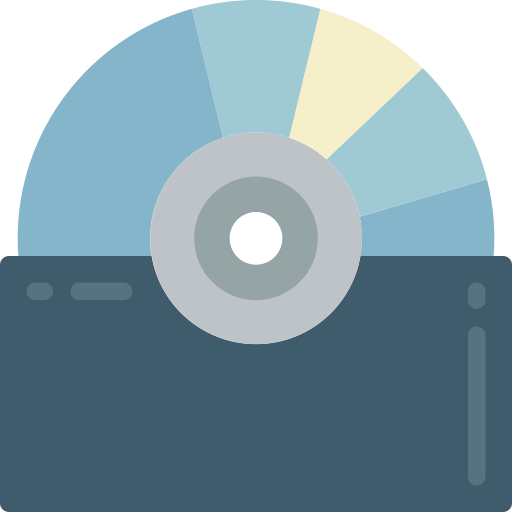 Disk Basic Miscellany Flat icon